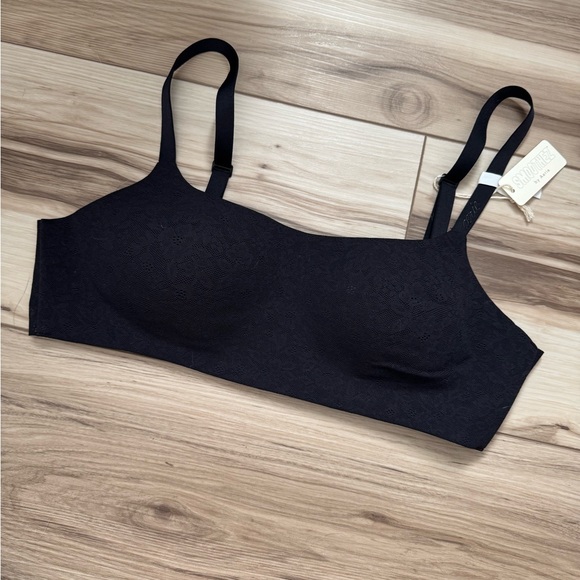 AERIE BLACK LACE BRALETTE - Picture 2 of 6